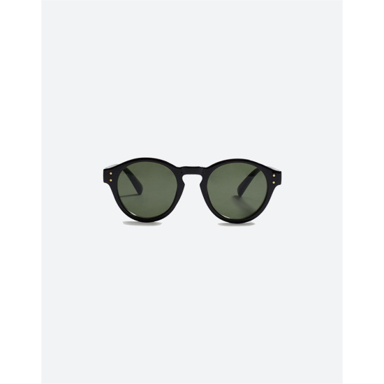 Kadın Koyu Mavi Cepli Gömlek Yaka Denim Elbise